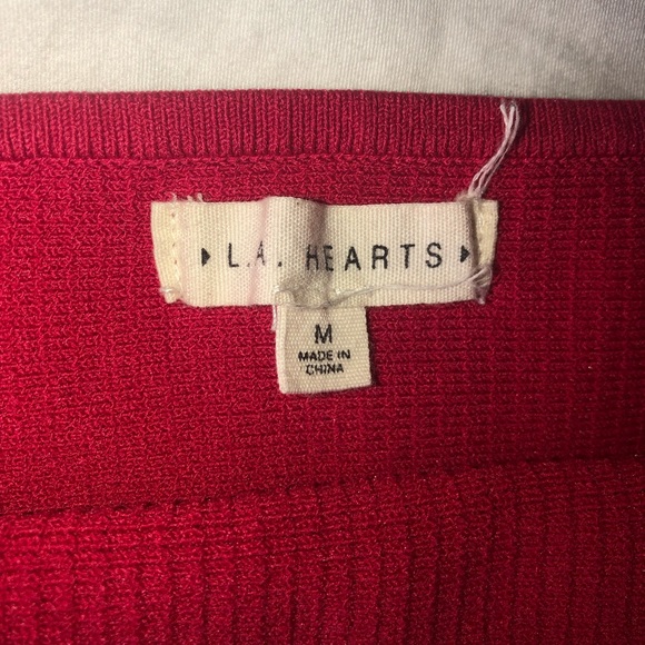 Red PacSun Ribbed Tube Top🍒 - Picture 4 of 5